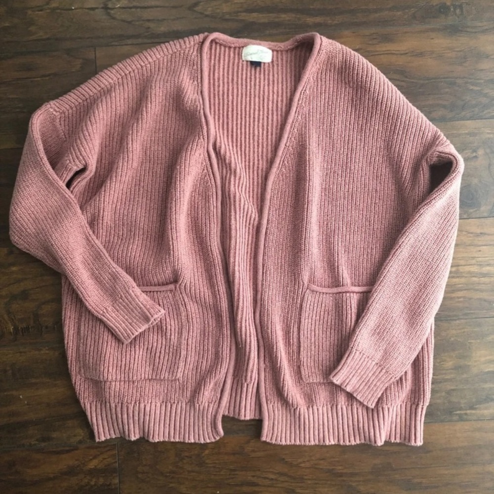 Mauve Cardigan